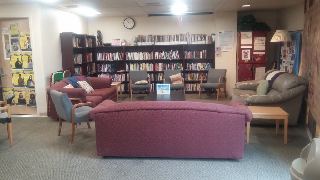 Books and magazines are available to borrow through our lending library. Stop by the front desk to check out any reading material.